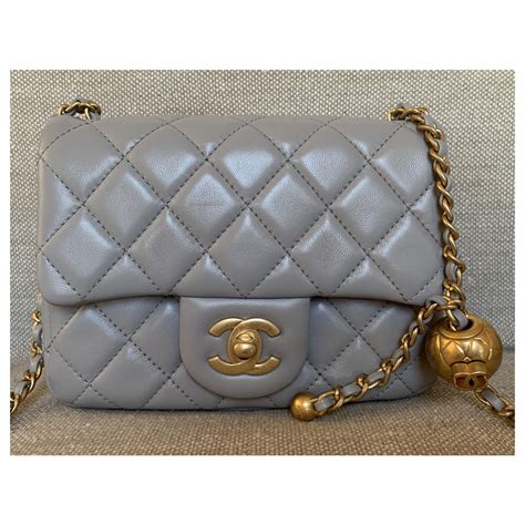 chanel grey lambskin flap bag|chanel small lambskin evening bag.